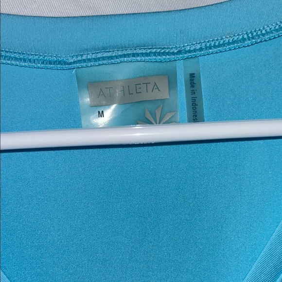 Athleta Light Blue Midi‎ Dress - Picture 3 of 8